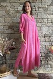Kasbah Souk Dress Washed Fuchsia